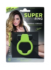 Люминесцентное эрекционное виброкольцо Super - Clara Morgane - в Абакане купить с доставкой
