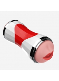 Двусторонний мастурбатор в колбе Power Grip Cup - вагина и ротик - Boys of Toys - в Абакане купить с доставкой