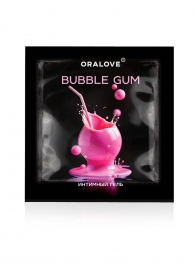 Саше съедобной оральной смазки OraLove с ароматом бабл-гам - 3 гр. - Биоритм - купить с доставкой в Абакане