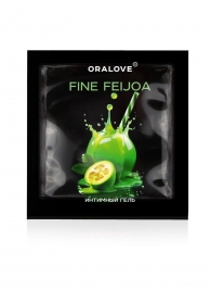 Саше съедобной оральной смазки OraLove с ароматом фейхоа - 3 гр. - Биоритм - купить с доставкой в Абакане