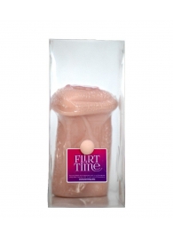 Телесный мастурбатор-вагина с фигурками на поверхности - LOVETOY (А-Полимер) - в Абакане купить с доставкой