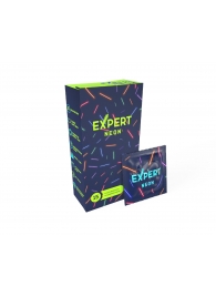Светящиеся в темноте презервативы Expert Neon - 15 шт. - Expert - купить с доставкой в Абакане