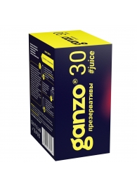 Ароматизированные презервативы Ganzo Juice - 30 шт. - Ganzo - купить с доставкой в Абакане