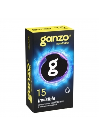 Супертонкие презервативы Ganzo Invisible - 15 шт. - Ganzo - купить с доставкой в Абакане