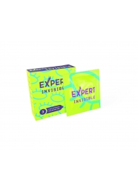 Ультратонкие презервативы Expert Invisible - 3 шт. - Expert - купить с доставкой в Абакане