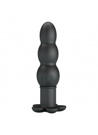 Черный анальный вибростимулятор Jadier - 11 см. - Baile
