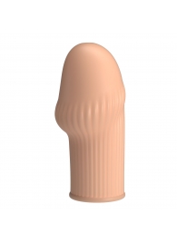 Телесная насадка на пенис Huel - 9 см. - Baile - в Абакане купить с доставкой