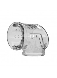 Прозрачная насадка на пенис и мошонку - Baile - в Абакане купить с доставкой