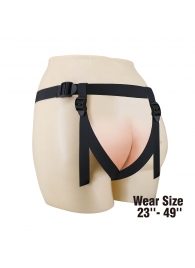 Черные трусики харнесс с платформой Caludio I - Baile - купить с доставкой в Абакане
