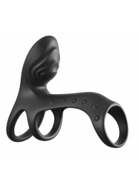 Черная насадка на пенис Ultimate Couples Cage Pro - Pipedream - в Абакане купить с доставкой