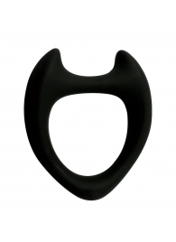 Черное эрекционное кольцо с рожками Wooomy Toro M - Adrien Lastic - в Абакане купить с доставкой
