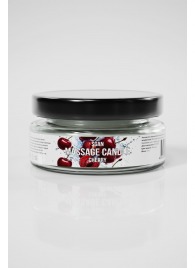 Массажная свеча «Спелая вишня» - 50 мл. - SGAN - купить с доставкой в Абакане