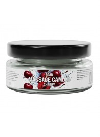 Массажная свеча «Спелая вишня» - 50 мл. - SGAN - купить с доставкой в Абакане