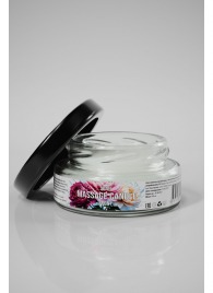 Массажная свеча «Цветущий пион» - 50 мл. - SGAN - купить с доставкой в Абакане