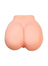 Реалистичный мастурбатор в форме попки с 2 любовными входами - No Name - в Абакане купить с доставкой