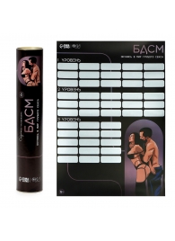 Плакат для двоих со скретч-слоем «БДСМ» - Сима-Ленд - купить с доставкой в Абакане