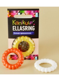 Цветное рельефное эрекционное кольцо Ellasring - Sitabella - в Абакане купить с доставкой