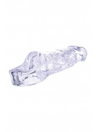 Прозрачная насадка-удлинитель Length Enhancer с подхватом - 16 см. - NMC - в Абакане купить с доставкой