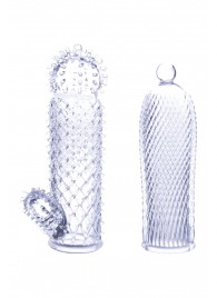 Набор из 2 прозрачных насадок на член Seductive Tickler Sleeves - NMC - в Абакане купить с доставкой