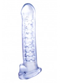 Прозрачная насадка-удлинитель Stretchy Touch - 18 см. - NMC - в Абакане купить с доставкой