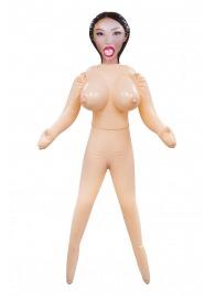 Телесная надувная секс-кукла с пышным бюстом - NMC - в Абакане купить с доставкой