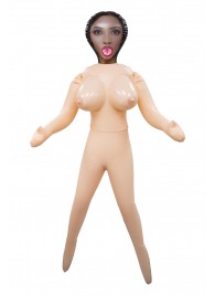 Телесная надувная секс-кукла с 3 любовными отверстиями - NMC - в Абакане купить с доставкой