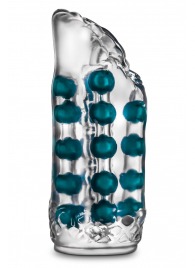 Прозрачный мастурбатор-вагина Super Stroker - Blush Novelties - в Абакане купить с доставкой