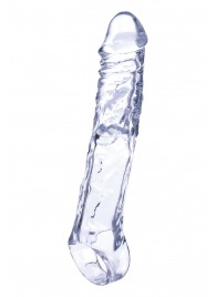 Прозрачная насадка-удлинитель Length Enhancer с подхватом - 22,3 см. - NMC - в Абакане купить с доставкой