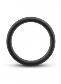 Черное эрекционное кольцо Silicone Go Pro Cock Ring - Blush Novelties - в Абакане купить с доставкой