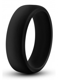 Черное эрекционное кольцо Silicone Go Pro Cock Ring - Blush Novelties - в Абакане купить с доставкой