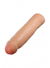 Телесная насадка-удлинитель Tenacity - 21,6 см. - Blush Novelties - в Абакане купить с доставкой