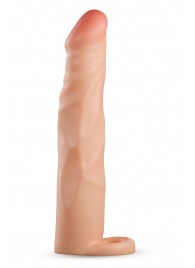 Телесная насадка-удлинитель Fortitude с подхватом - 17,7 см. - Blush Novelties - в Абакане купить с доставкой