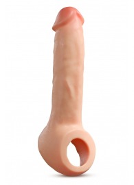 Телесная насадка-удлинитель Thrive 8.75 Inch Realistic Penis Extender Sleeve - 22,2 см. - Blush Novelties - в Абакане купить с доставкой