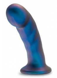Синяя насадка-фаллоимитатор Rebellion 5.75 Inch Pegging Dildo - 14,6 см. - Blush Novelties - купить с доставкой в Абакане