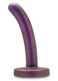 Фиолетовая насадка с гладкой поверхностью Surrender 4.75 Inch Beginner Pegging Dildo - 12 см. - Blush Novelties - купить с доставкой в Абакане