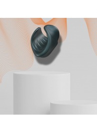 Серый сквозной мастурбатор с вибрацией Manwan Starter - Manwan - в Абакане купить с доставкой