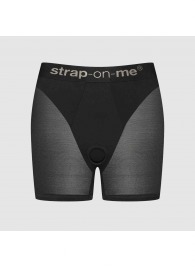 Трусики-шорты для фиксации насадок Strap-on-me Harness Lingerie Halo - size S - Strap-on-me - купить с доставкой в Абакане