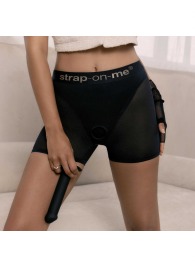 Трусики-шорты для фиксации насадок Strap-on-me Harness Lingerie Halo - size M - Strap-on-me - купить с доставкой в Абакане