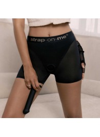 Трусики-шорты для фиксации насадок Strap-on-me Harness Lingerie Halo - size L - Strap-on-me - купить с доставкой в Абакане