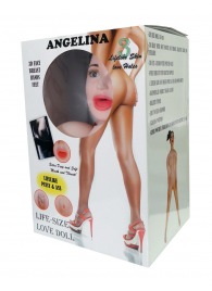 Надувная секс-кукла Angelina 3D - Boys of Toys - в Абакане купить с доставкой