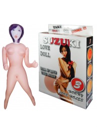 Надувная секс-кукла Suzuki - Boys of Toys - в Абакане купить с доставкой