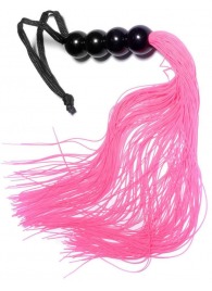 Розовая силиконовая плеть - 35,5 см. - Boys of Toys - купить с доставкой в Абакане