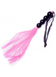 Розовая силиконовая плеть - 35,5 см. - Boys of Toys - купить с доставкой в Абакане