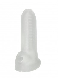 Белый фаллоудлинитель Striker - 13,5 см. - Lola Games - в Абакане купить с доставкой