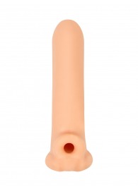 Телесный фаллоудлинитель Titan - 16,5 см. - Lola Games - в Абакане купить с доставкой