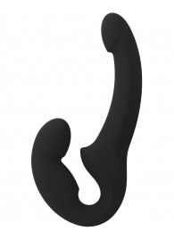 Черный безремневой страпон Share Lite - Fun Factory - купить с доставкой в Абакане