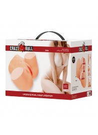 Телесный мастурбатор Liora с вибрацией - Baile - в Абакане купить с доставкой