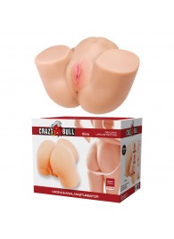 Телесный мастурбатор Olivia с 2 любовными отверстиями - Baile - в Абакане купить с доставкой