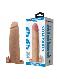 Телесная насадка на пенис Xerxes - 22 см. - Baile - в Абакане купить с доставкой