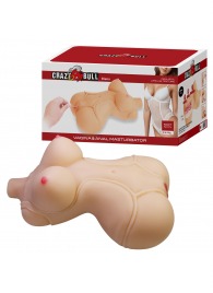 Телесный мастурбатор-торс Diana - Baile - в Абакане купить с доставкой